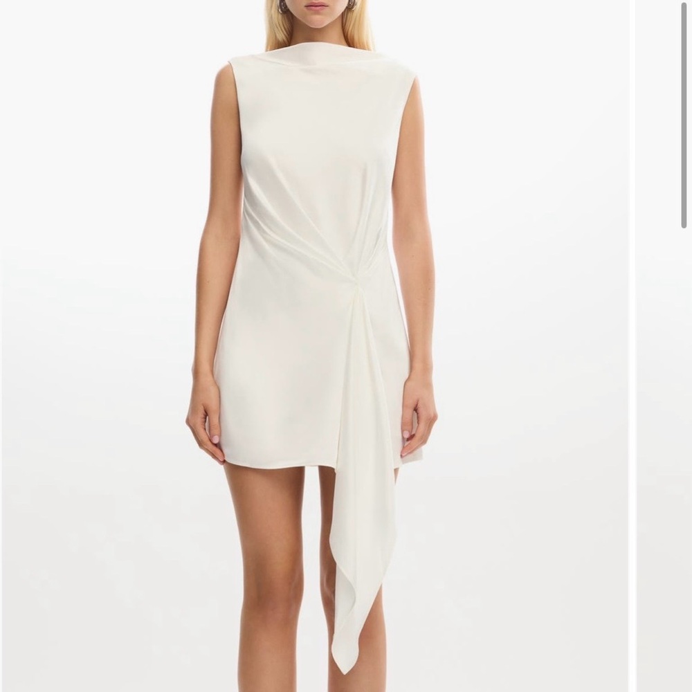 Alissa Satin Mini Dress